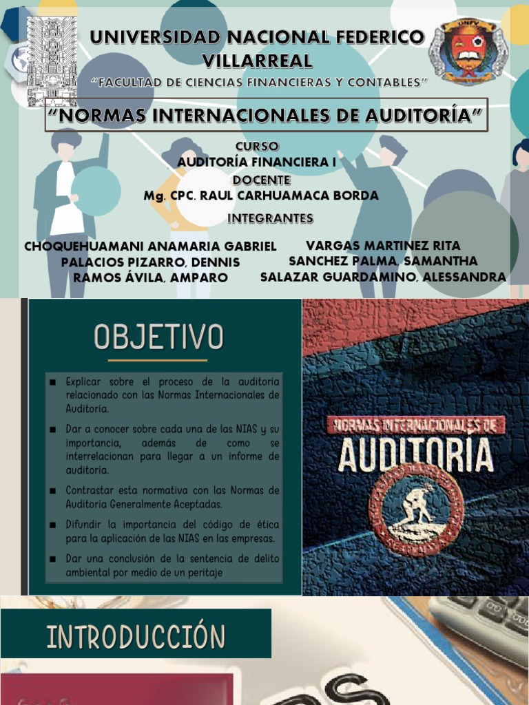 Nia Auditoria Financiera | PDF | Auditoría | Contralor