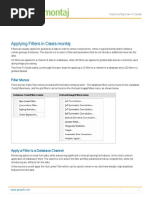 Applying Filters in Oasis Montaj: Filter Menus