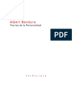 Albert Bandura - Teorias de la Personalidad