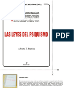 Alberto e. Fresina - Las Leyes Del Psiquismo