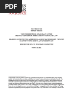 2021-10-06 Weiser - Written Testimony