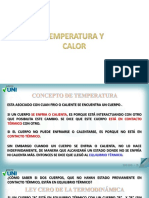 Equilibrio térmico y temperatura