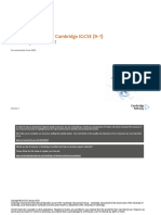 Scheme of Work: Cambridge IGCSE™ / Cambridge IGCSE (9-1) Chemistry 0620 /0971