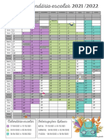 Calendario Escolar 2021 2022