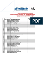 Opção de Eletiva - 4º Período 2021.1