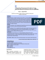 Assessment of Educational Environment For Interns Using Postgraduate Hospital Educational Environment Measure (PHEEM)