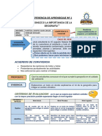 La Importancia de La Geografia y Las Interrelaciones Del Geosistema