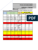 Ficha de Seguimiento