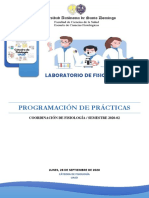 Programacion de Practicas Fisiologia - Semanario 2020-02