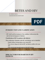 Diabetes and Hiv: Dr. Kiprono Mutai, Olenguruone Sub-County Hosp