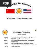 Cold War: Cuban Missile Crisis