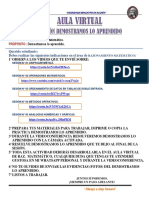 Área: Propósito:: Querido Estudiante: Debes Realizar Las Siguientes Indicaciones en El Área de