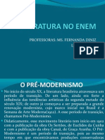 Slide - Pre-modernismo e Modernismo 16-10-10 - Literarte