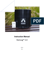 Rainlog™ 2.0: Instruction Manual