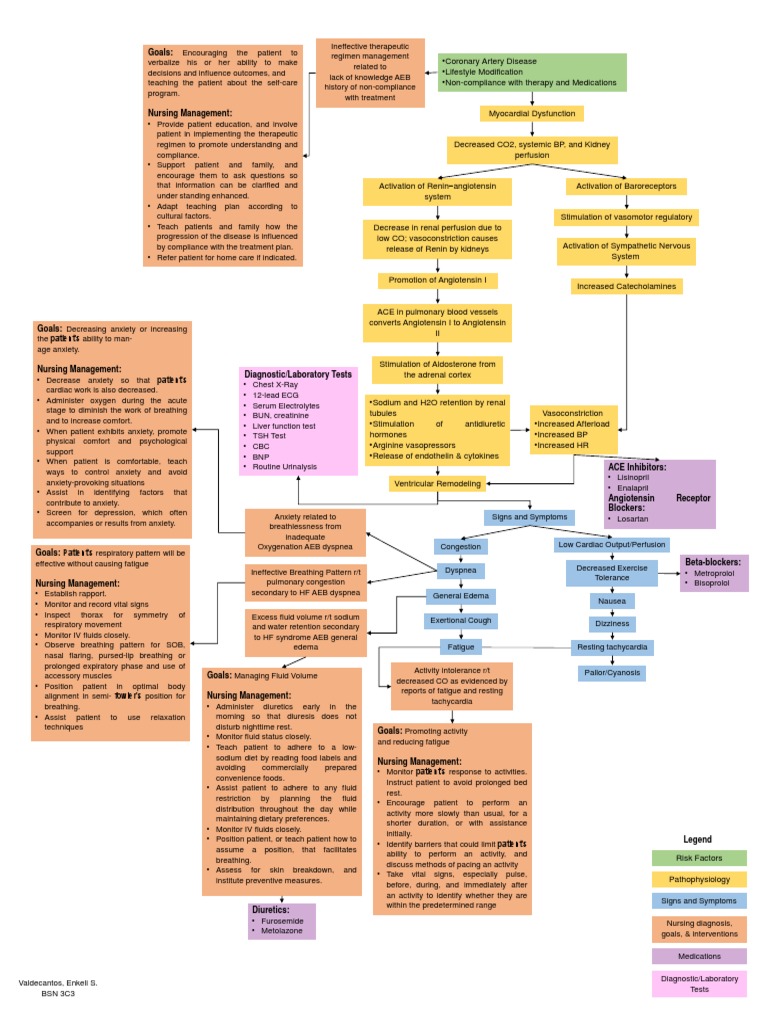 Heart Failure Management Guide | PDF | Angiotensin | Kidney