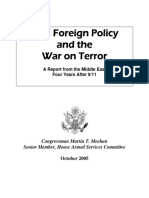 U.S. Foreign Policy and The War On Terror