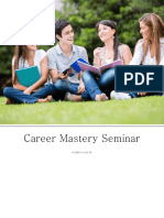 Career Mastery Seminar Proposal