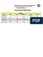 7mo Horario de Clases Presenciales