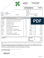 Cotizacion