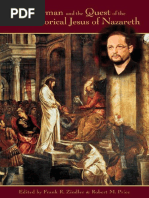 Bart Ehrman and The Quest of The Historical Jesus of Nazareth