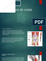 Fractura de Rotula .