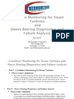 Condition Monitoring For Steam Turbines