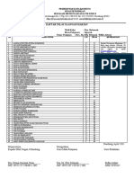 Nilai Ulangan Harian Ipa 5