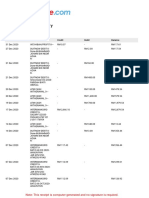 Transaction History