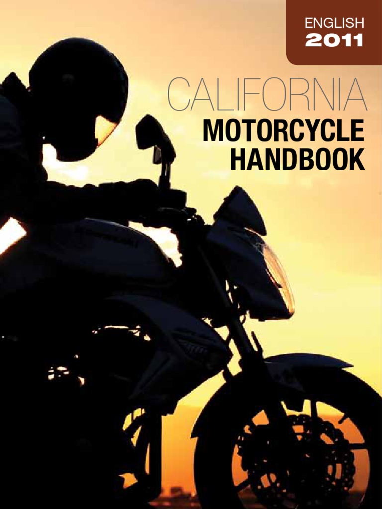 California Motorcycle Handbook PDF