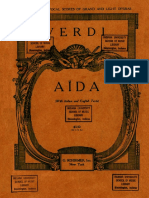 Verdi - Aida - Vocal Score (Schirmer)