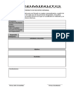 F6 Formato de Registro Semanal