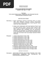 Download TATA CARA PERMOHONAN PEMBERIAN DAN PENCABUTAN IZIN PENGUSAHAAN PARIWISATA ALAM by Tantyo Bangun SN53045354 doc pdf