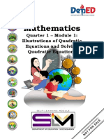 Math9 q1 Mod1of8 Illustrations-Of-Quadratic-Equations v2
