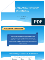 Perkembangan Kurikulum Indonesia dari 1947 hingga 2013