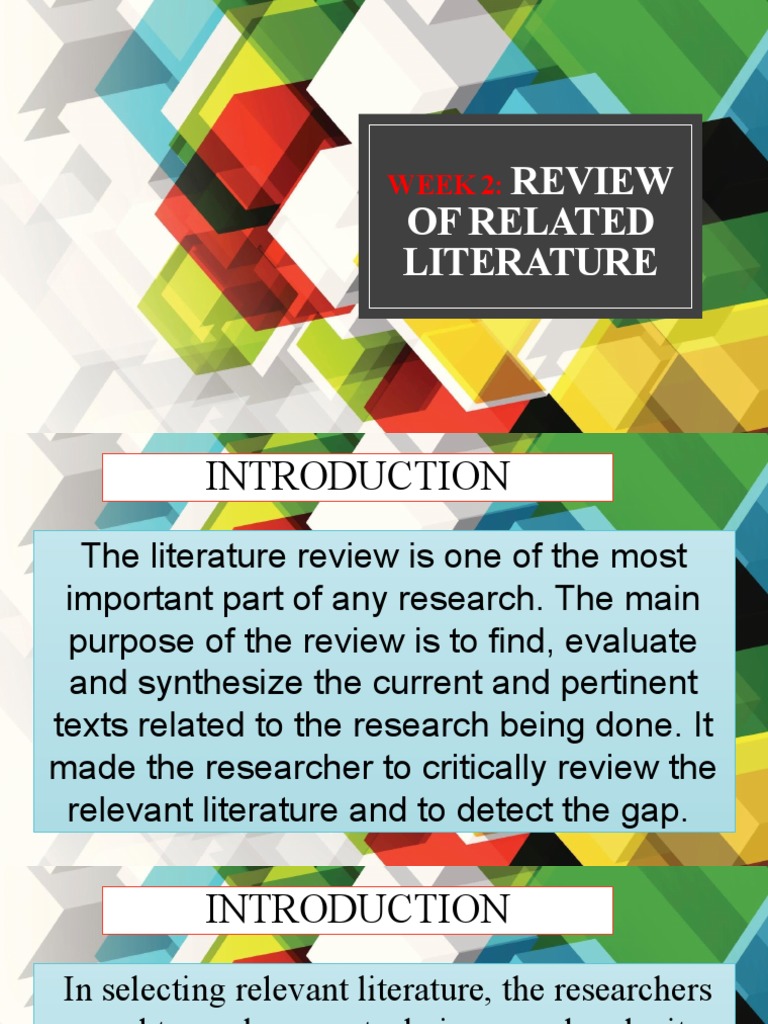 Literature Review Guide for Researchers | PDF | Theory | Systematic Review
