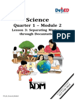 Science6 q1 Mod2les3 Separating Mixtures Through Decantation FINAL