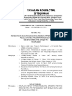 SK Pengangkatan Tim Teknis Pembimbing Perencanaan Dan Pengawasan Pembangunan Unit Sekolah Baru SMK Roudlotul Istiqomah Tahun 2022