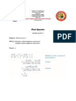 Math8-Activity Worksheet - Week3