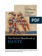 The Oxford Handbook of Dante Ed by Manue