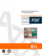 DNA Extraction and Quantitation For Forensic Analysts