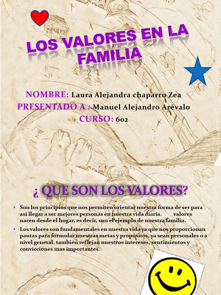 Los Valores en La Familia | PDF