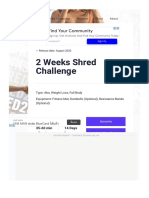 Chloe Ting - 2 Weeks Shred Challenge - Free Workout Program