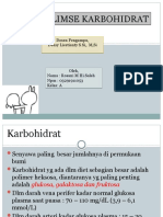 Metabolisme Karbohidrat (Rosani M Hi. Saleh)