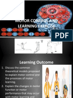 Motor Control and Learning Exercise 1