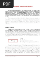 FUNDAMENTALS OF SURVEYING-Horizontal Distance