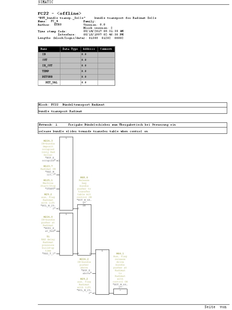 Radimat Bundle Transport Control Logic | PDF | Computer Engineering ...