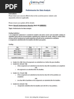 Module-Preliminaries For Data Analysis - Data Science