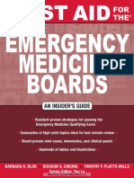 First Aid For The Emergency Medicine Boards