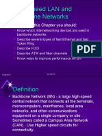 High-Speed LAN and Backbone Networks