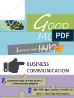 Effective business communication skills
